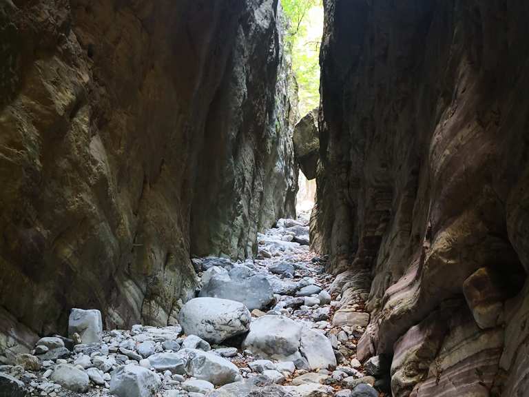 Rindomo Canyon Messenien Griechenland Wanderweg Komoot