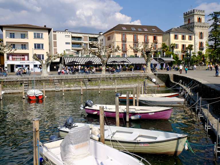Hafenpromenade Ascona: Wanderungen und Rundwege | komoot