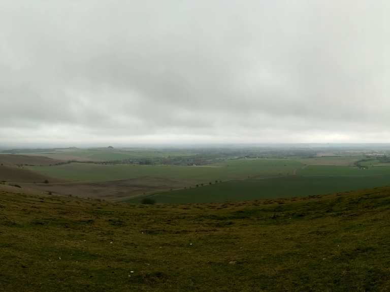 Milk Hill viewpoint Routes for Walking and Hiking Komoot