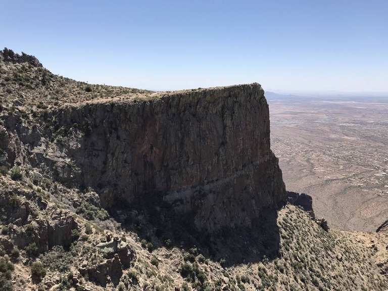 Flatiron Via Siphon Draw Trail Routes and Map Komoot