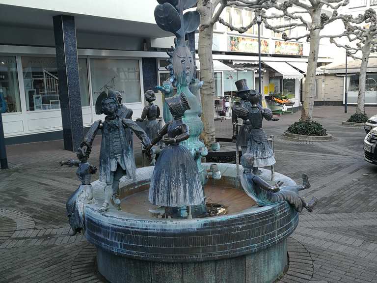 Kurgast - Brunnen in Bad Soden – Quellenpark Rondje vanuit Sulzbach ...