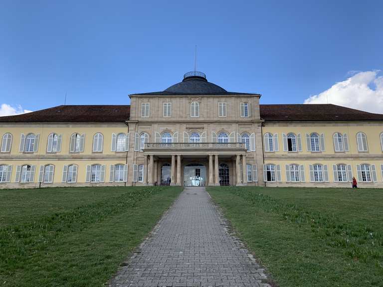 Schloss Hohenheim mit Schlosspark Itinéraires de rando et marche Komoot