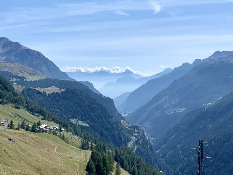 Ascent to Spluga Pass from Chiavenna - Road Cycle Routes and Map | Komoot