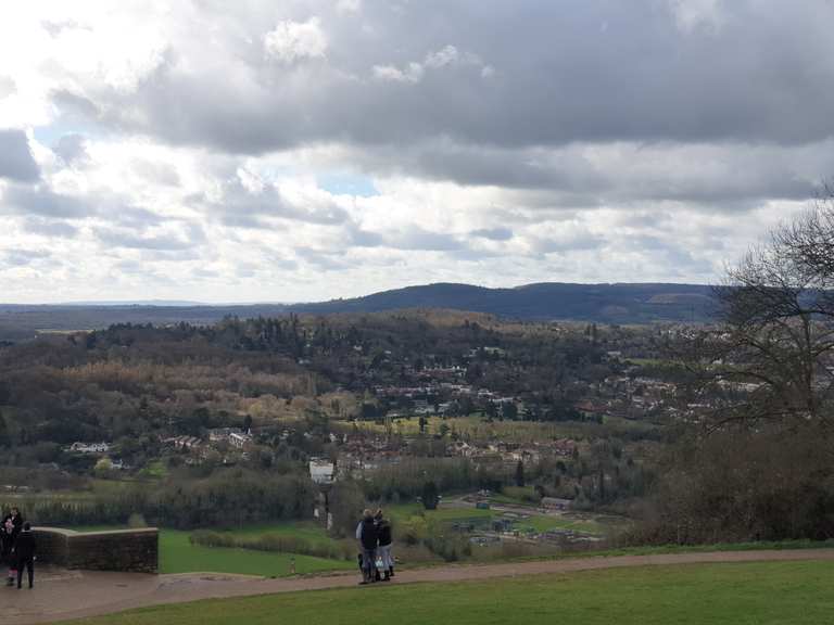 Box Hill Cycle Routes and Map Komoot