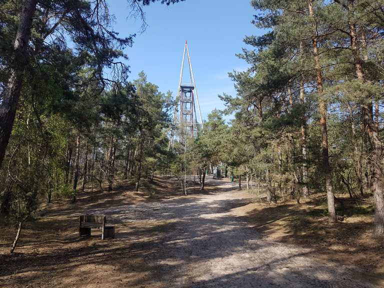 Aussichtsturm Götzer Berge - Cycle Routes and Map | Komoot