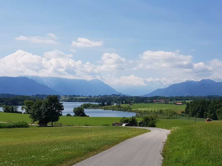 Blick auf den Riegsee - Cycle Routes and Map | Komoot