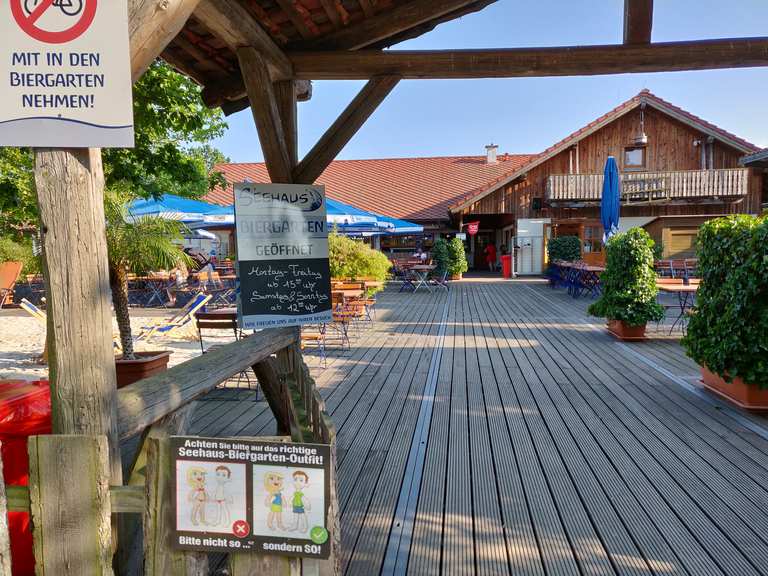 Seehaus Biergarten am Hufeisensee Cycle Routes and Map Komoot