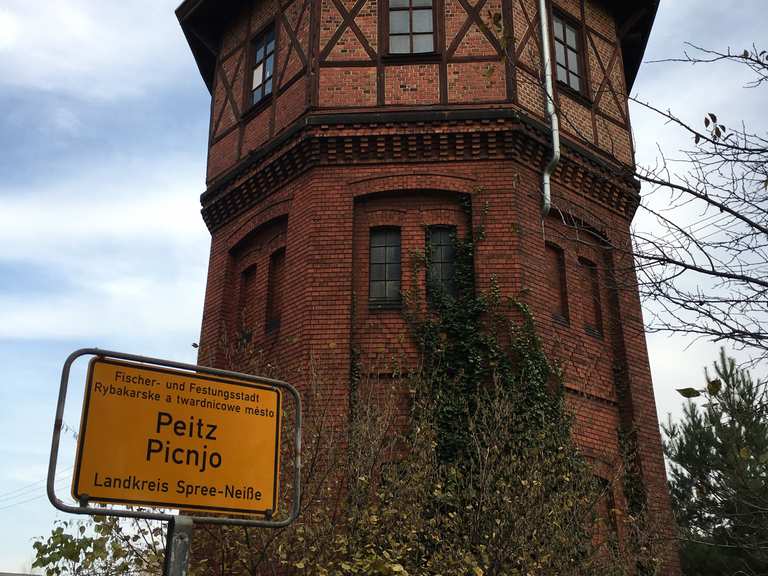 Ruhe am teich Peitzer Teiche Runde von Peitz Picnjo Wanderung
