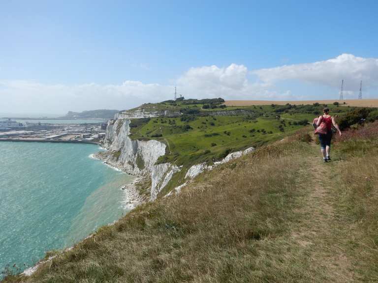 White Cliffs of Dover Routes for Walking and Hiking Komoot