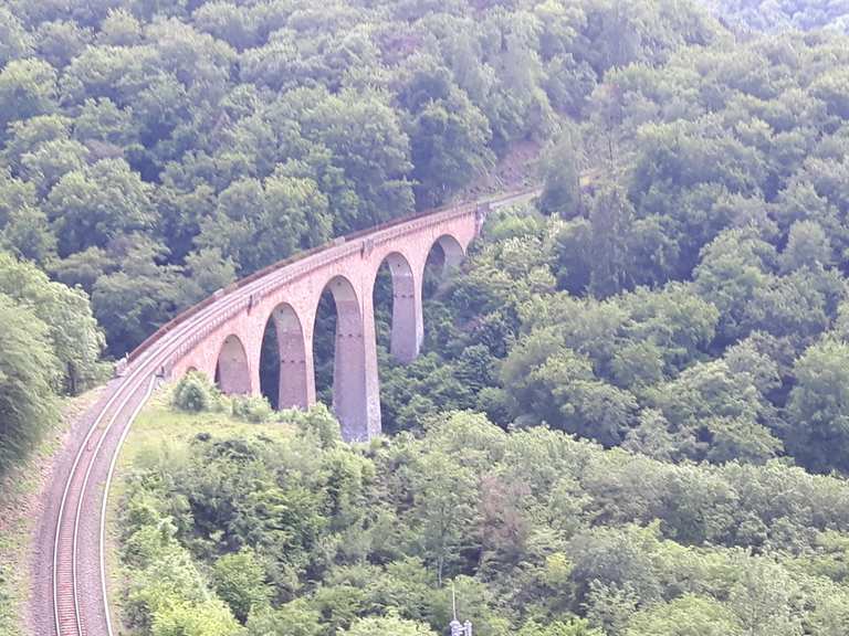 Viadukt über Hubertusschlucht - Boppard, Rhein-Hunsrück-Kreis | Hiking ...