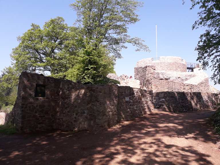 Burgruine Tannenberg Wanderungen und Rundwege komoot