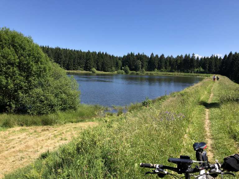 Unterer Spiegeltaler Teich Spiegeltaler Wasserfall Runde von