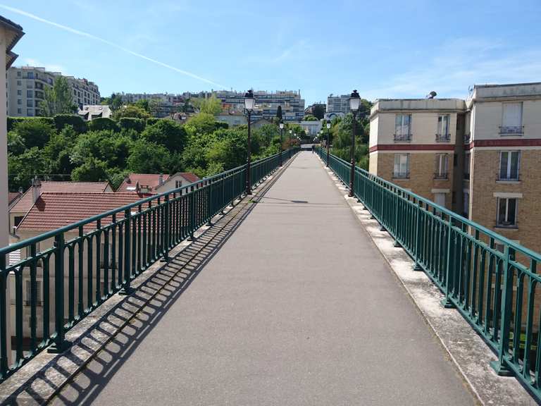 Passerelle de l'Avre Radtouren und Radwege komoot