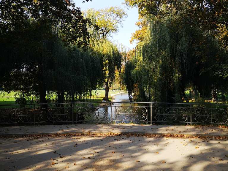 Englischer Garten, München Oberbayern, Bayern Lauf