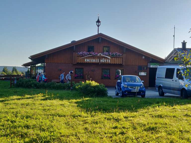 Heimatpfad Kniebis     Kniebish  tte Runde von Freudenstadt Wanderung