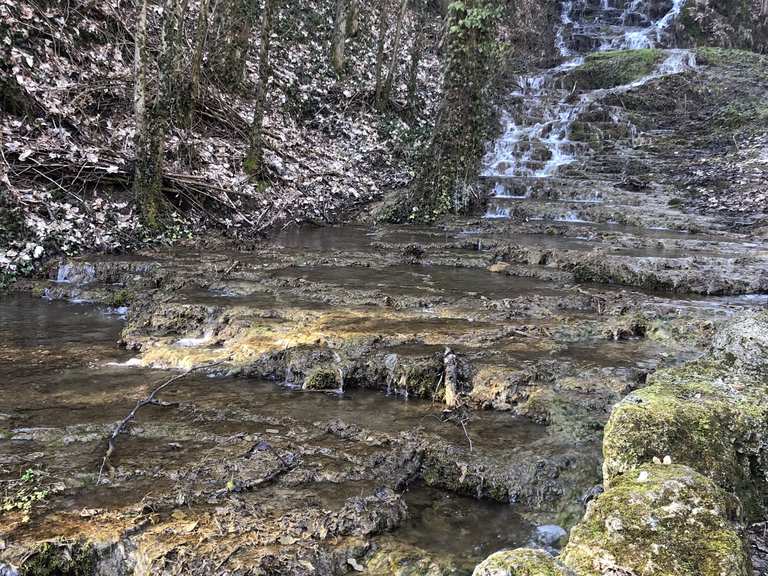 Sinterterrassen Wanderungen und Rundwege komoot