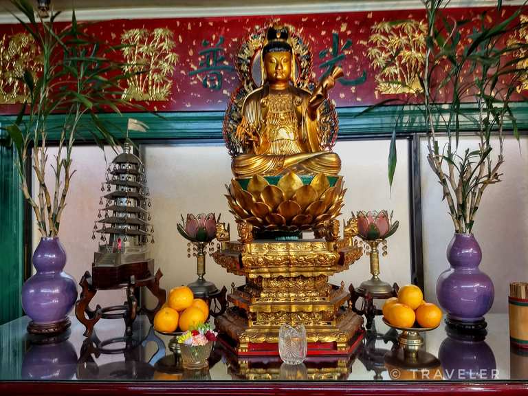 Quong Ming Jade Emperor Palace ⛩️ & Chinatown Public Library