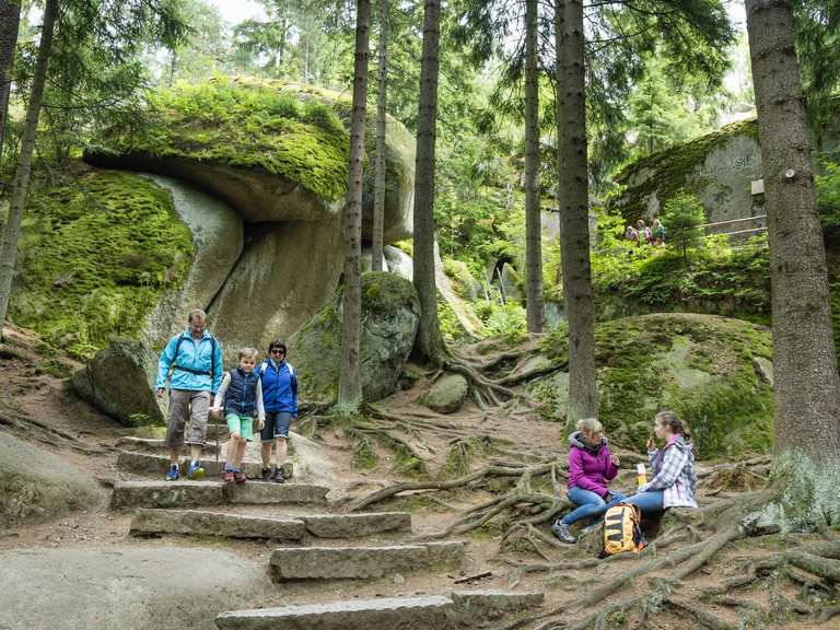 Von der Luisenburg zur Kösseine Wanderung Komoot