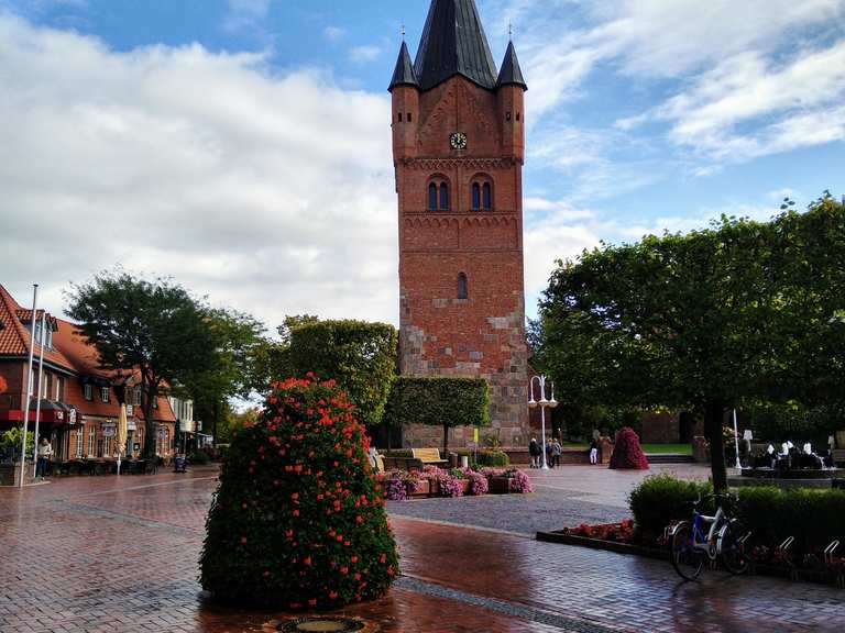 Marktplatz in Westerstede - Westerstede, Ammerland | Radtouren-Tipps