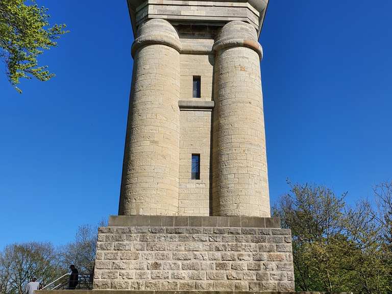Bismarckturm MountainbikeTouren und Trails komoot