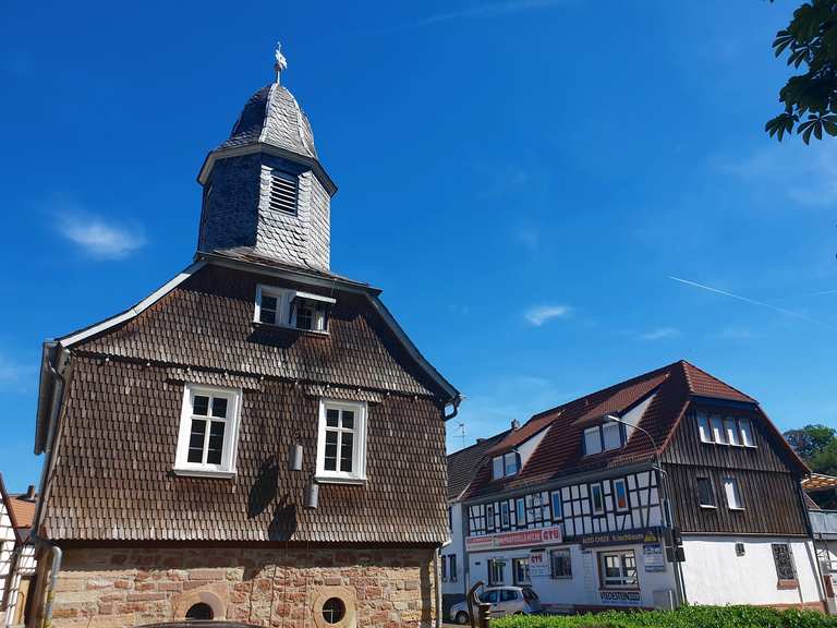Altes Rathaus – Schlierbach/Schaafheim 🚴‍ Road Cycle Routes and Map ...