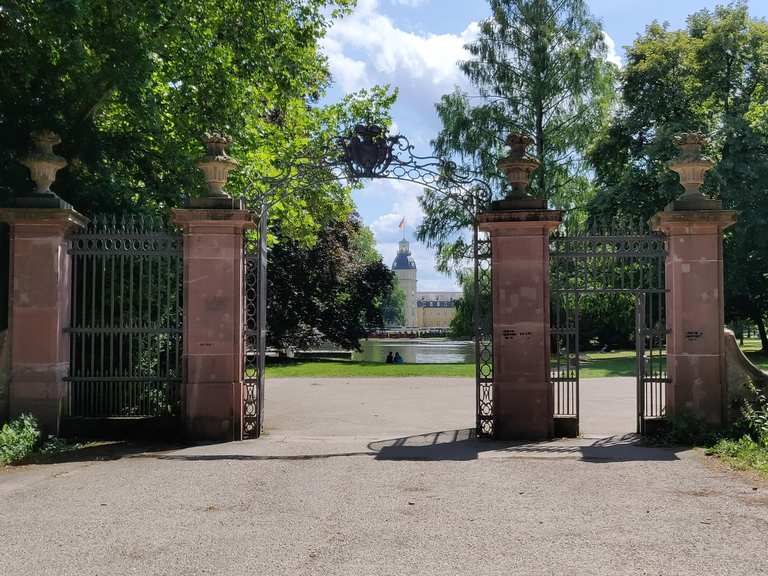Schöner Weg dem Kanal entlang Walzbachidylle Loop from Karlsruhe