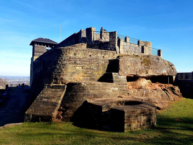 Teufelsburg Felsberg Wanderungen und Rundwege komoot
