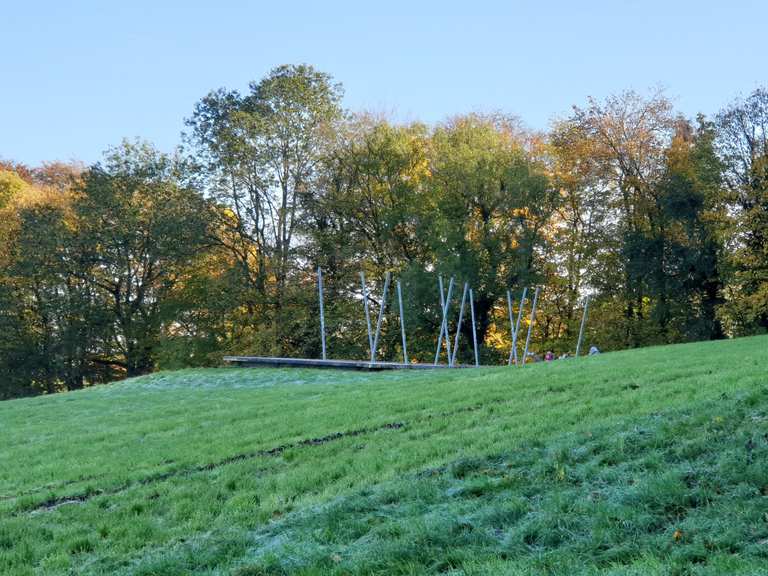 Hngematten auf der Lousberg-Terrasse  Wander- & Radrouten | Komoot