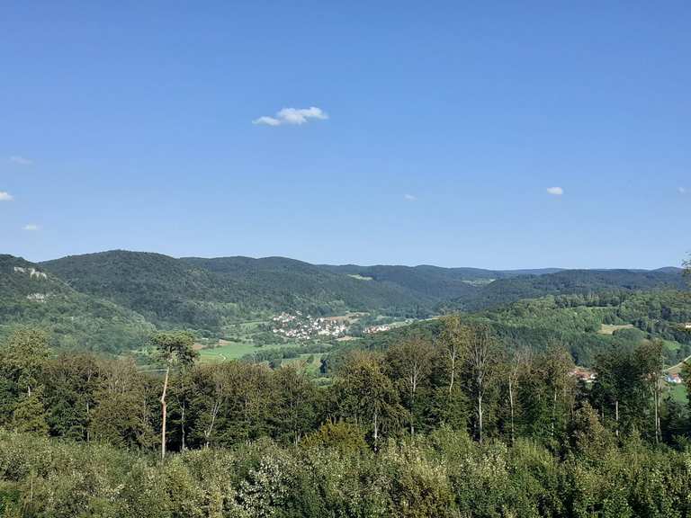 Oberbecken Pumpspeicherkraftwerk Happurg - Mountain Bike Trails ...