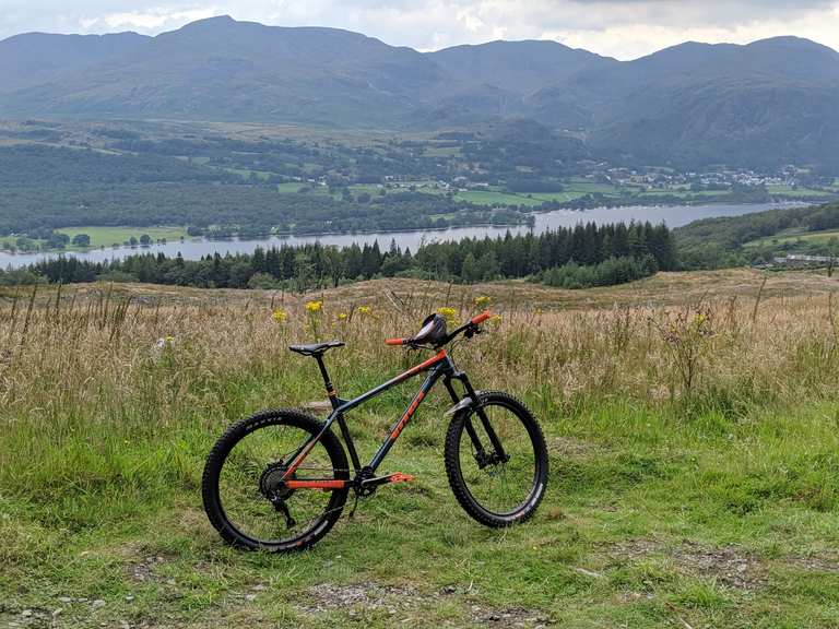 View to Coniston Water Mountain Bike Trails & Tracks Komoot