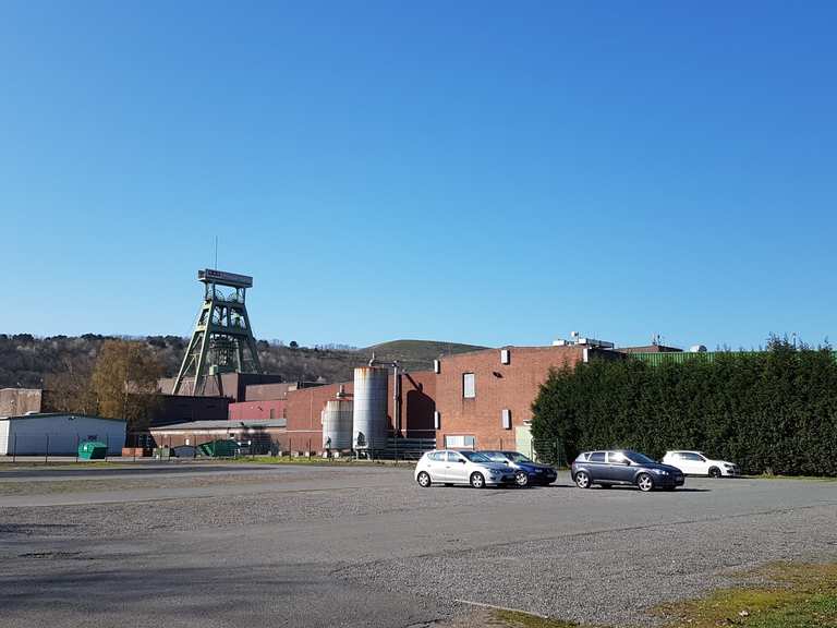 Halde und Bergwerk Haniel Ruhrgebiet, Nordrhein