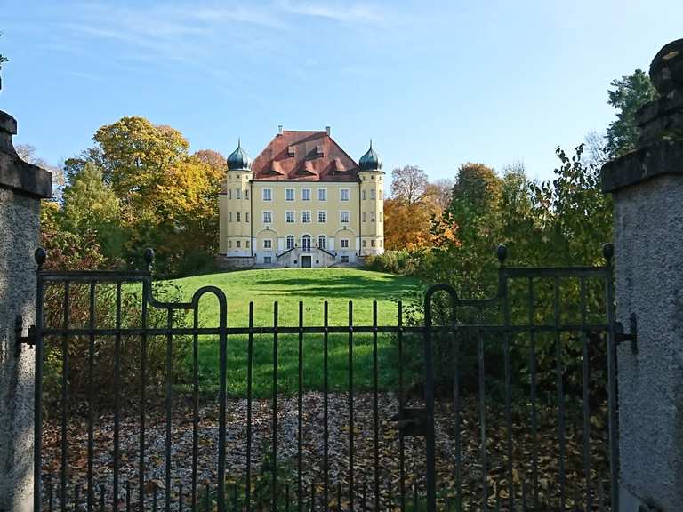 Schloß Kapfing Road Cycle Routes And Map 