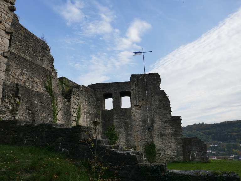Burgruine Lichteneck Wanderungen und Rundwege komoot
