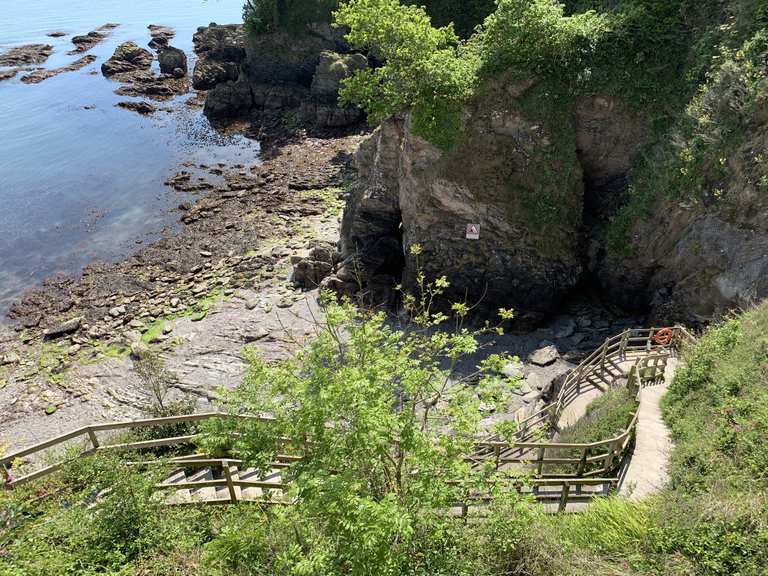 Sugary Cove – Dartmouth Castle loop from Stoke Fleming | hike | Komoot