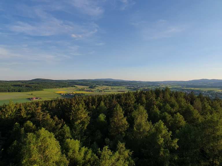 Kohlberg Waldenfelswarte Wanderungen und Rundwege komoot