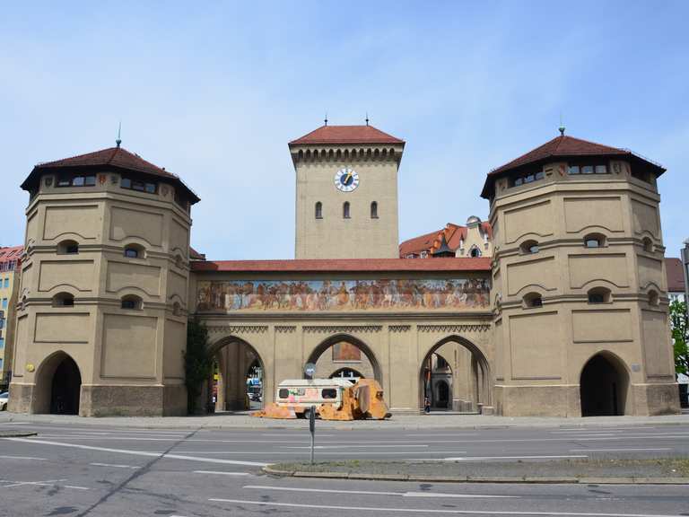Isartor Wanderungen und Rundwege komoot