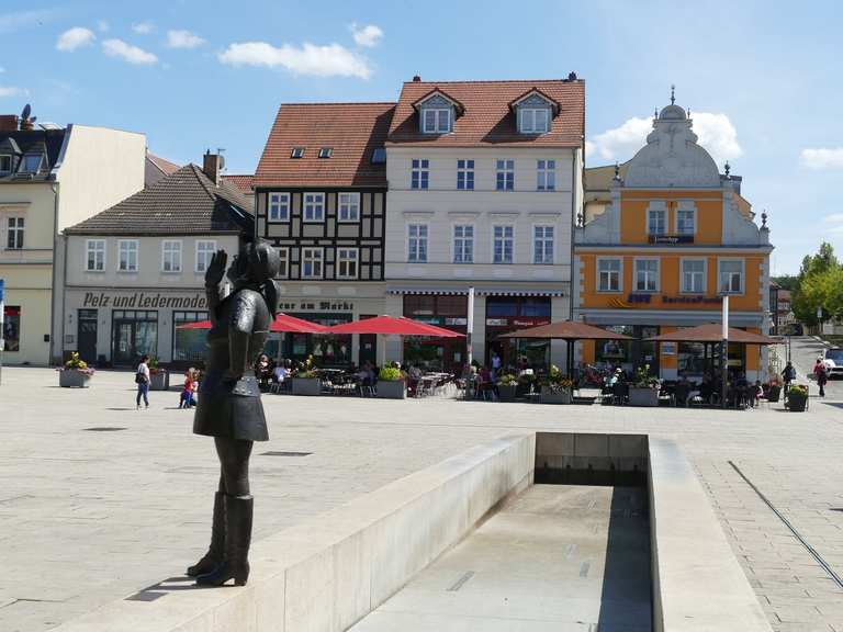 Marktplatz Eberswalde - Cycle Routes and Map | Komoot