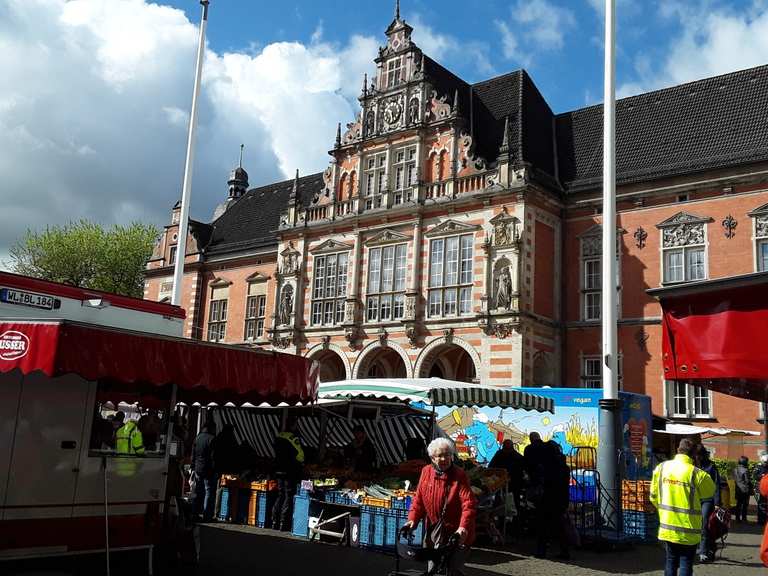 Harburger Rathaus Radtouren und Radwege komoot