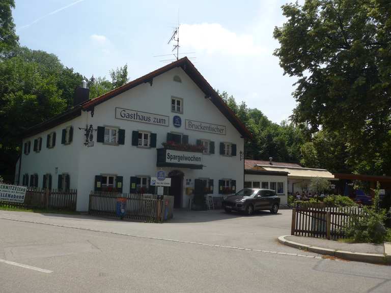 Biergarten Bruckenfischer - Egling, Bad Tölz-Wolfratshausen