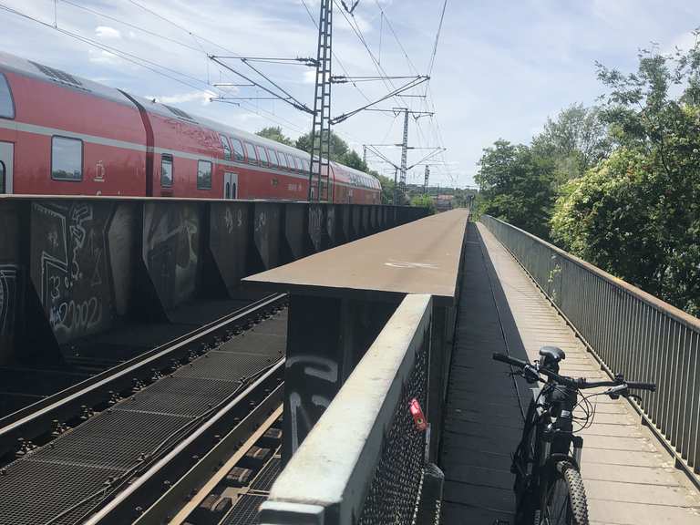 fahrrad treppe runter