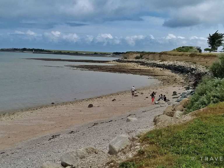 Chemin littoral des falaises du Pertuis Breton Itinéraires vélo et