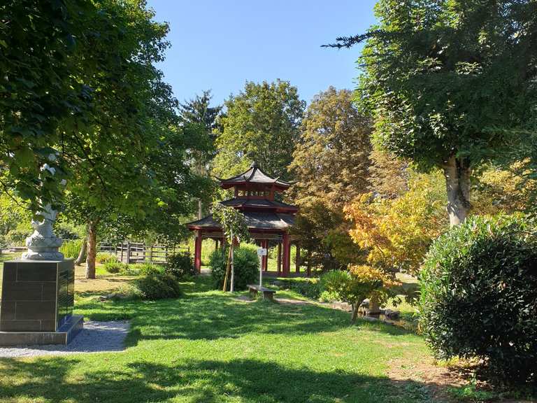 Asiatischer Garten Lebach, Saarlouis RadtourenTipps