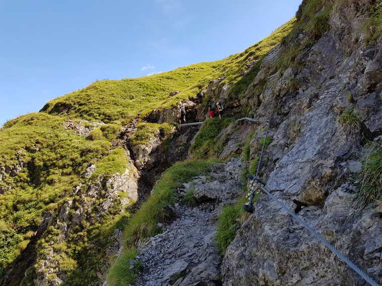 Aufstieg Zum Waltenberger Haus Wandern Rund Um Oberstdorf