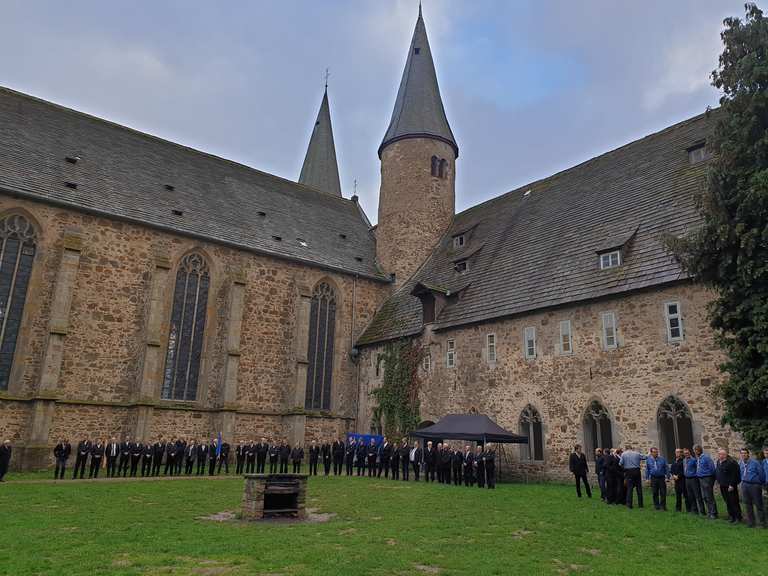 Kloster M  llenbeck mit Klostercaf   Rinteln  Schaumburg Wandertipps