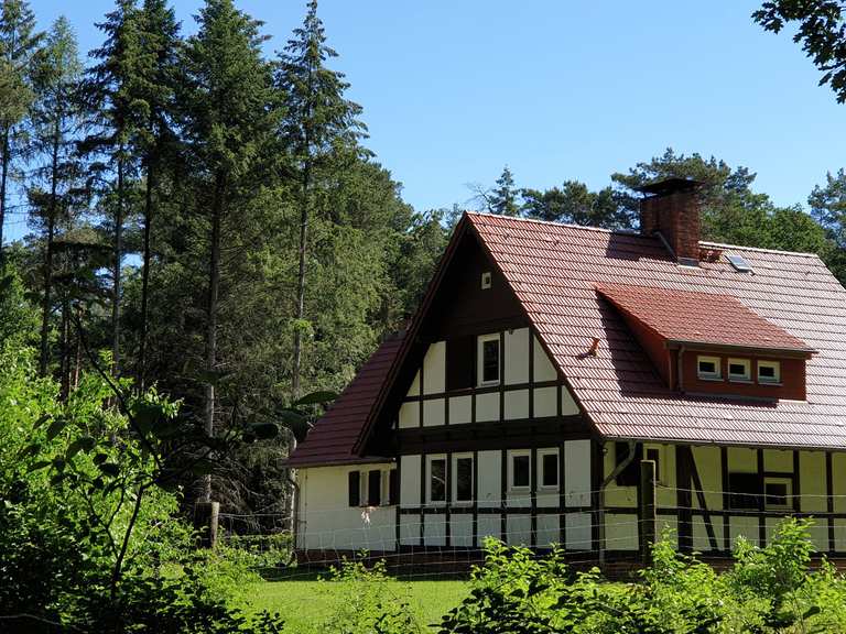 Wildfang, Jagdhaus von Erich Honecker Wanderungen und Rundwege komoot