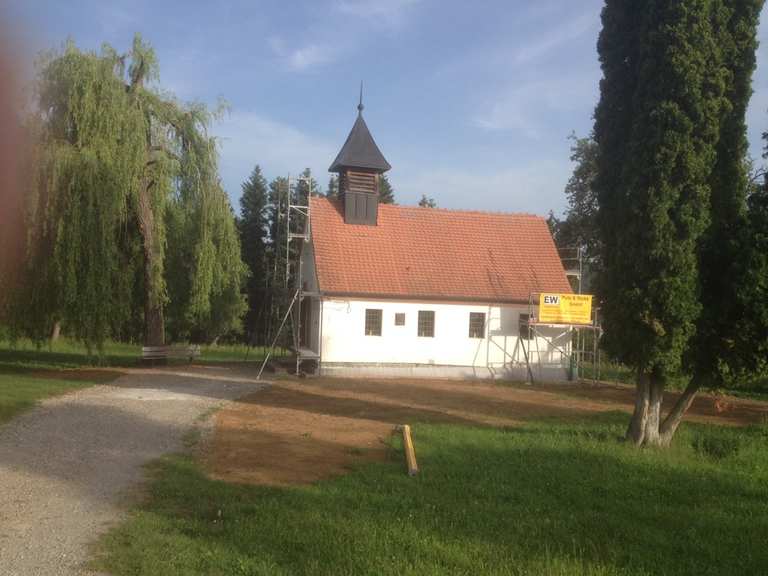 Josefskapelle auf dem Priorberg Wanderungen und Rundwege komoot