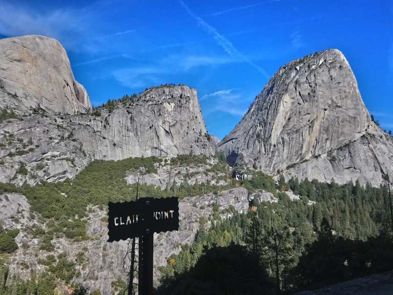 Vernal Falls and Nevada Falls loop from Curry Village — Yosemite