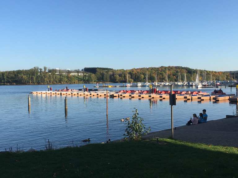 Bostalsee Westufer Nohfelden, St. Wendel Radtouren