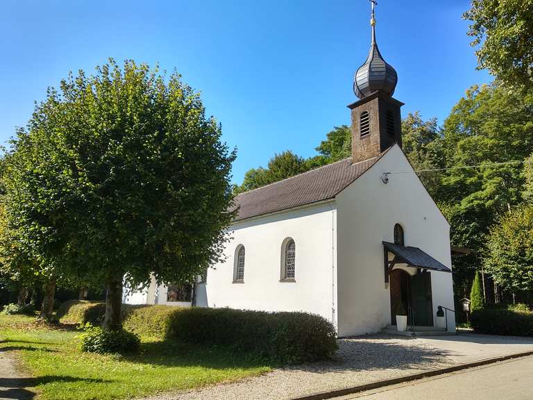 Komoot-Vorschau: Wallfahrtskirche Wannenberg – Wander- & Radrouten | Komoot