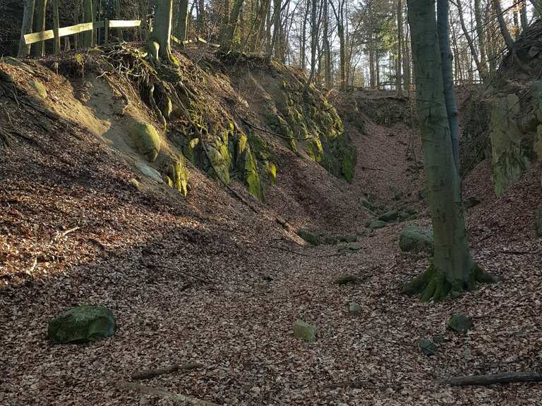 Teil des archäologischen Lehrpfads 